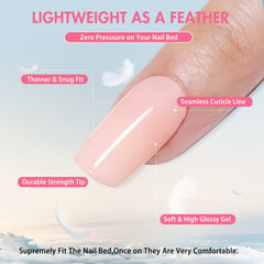 KXAMELIE applied on hands demonstrating natural look and instant polish benefit