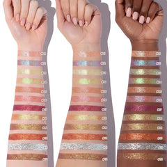 KXmzeG product packaging and label highlighting shade name and vegan claim