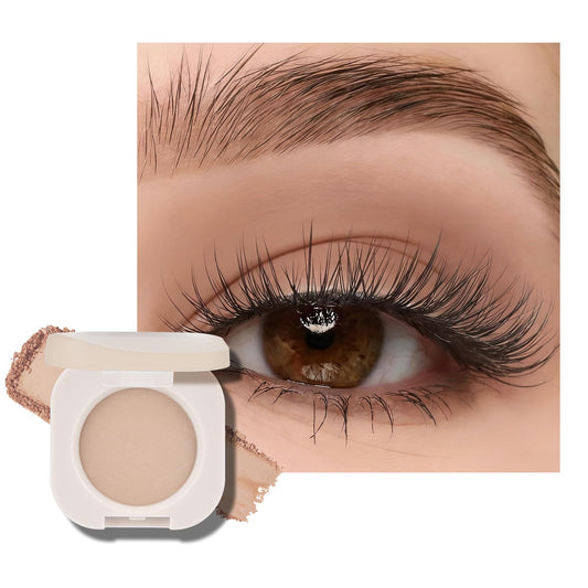 KYDA compact front view showing small matte beige-brown pan and travel convenience