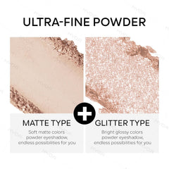 KYDA compact open with brush highlighting easy on-the-go application and touch-ups