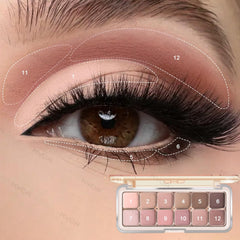 KYDA three included brushes displayed with palette for quick application