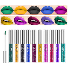 KYDA front packaging showing ten shades and palette benefit: easy color selection