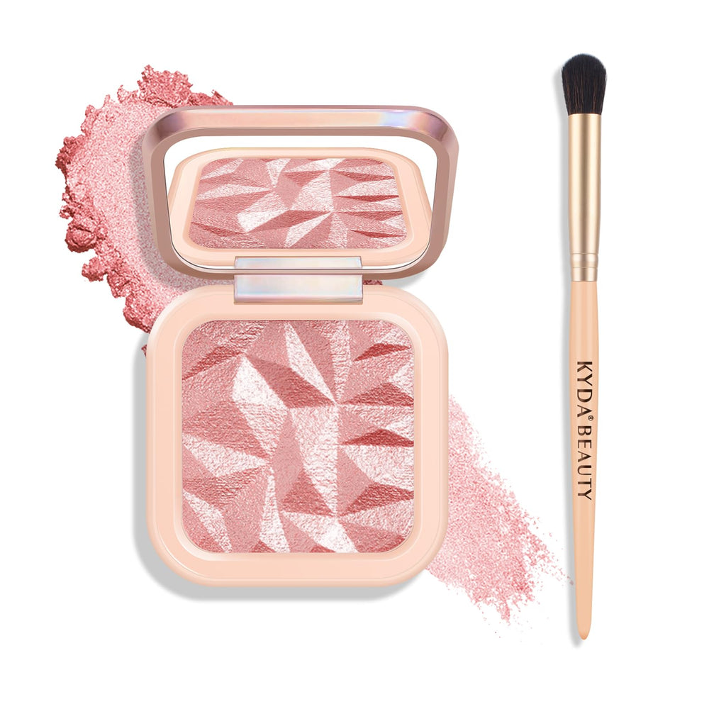 KYDA front pan showing three pearly shades and compact case, easy glow