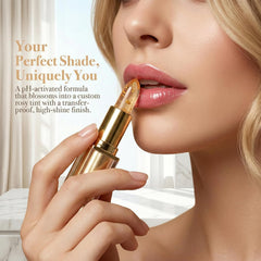 KYDA in-use woman applying balm for instant hydration and natural tint