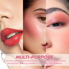 KYDA texture swipe of cream-to-matte formula demonstrating smooth blendability