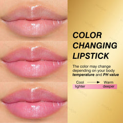 KYDA open stick showing clear balm ready to react and customize shade