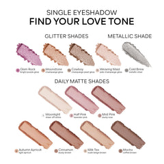 KYDA packaging label detail showing brand and shade names for quick identification
