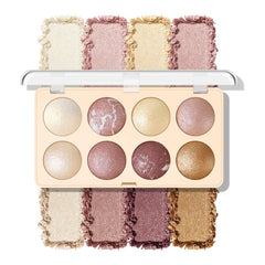 KYDA palette front packaging showing rose gold compact and logo, great for travel