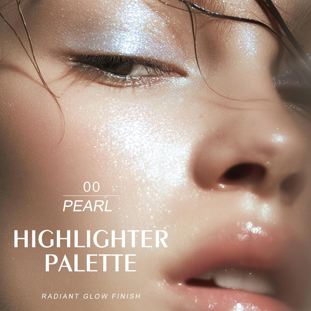 KYDA open palette showing three pearl shimmer shades for versatile glow