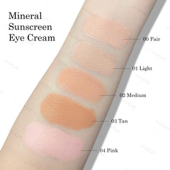 KYDA swatches comparing light shade for accurate color selection