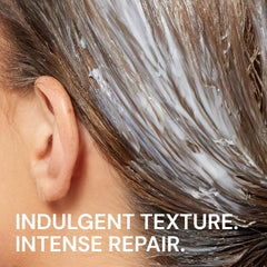 L'ANGE HAIR being applied in shower for easier detangling benefit