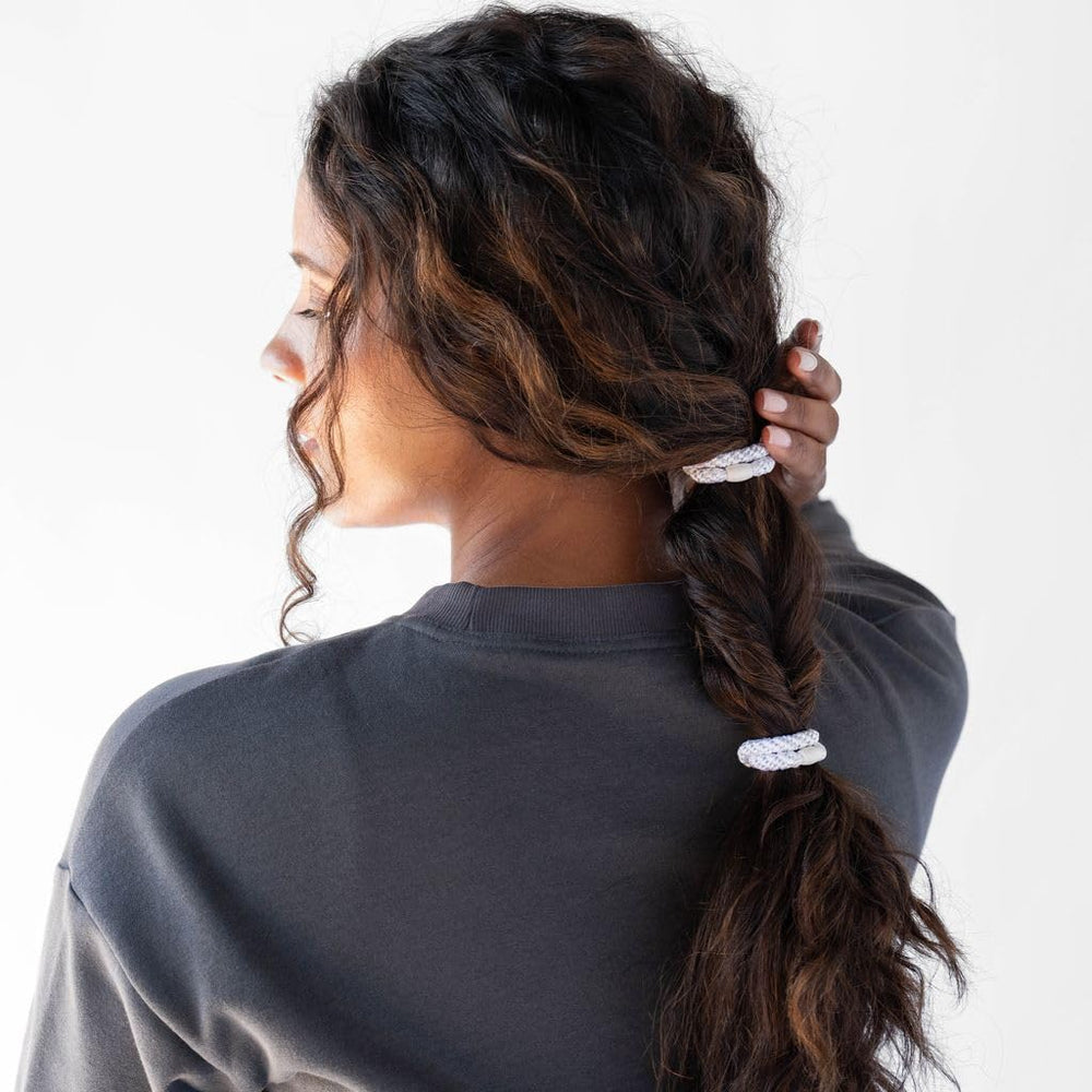 L. Erickson mixed colorways laid flat showing versatile neutral tones
