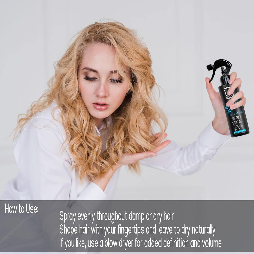 L3 bottle held in hand to show 8.45 fl oz size and portability