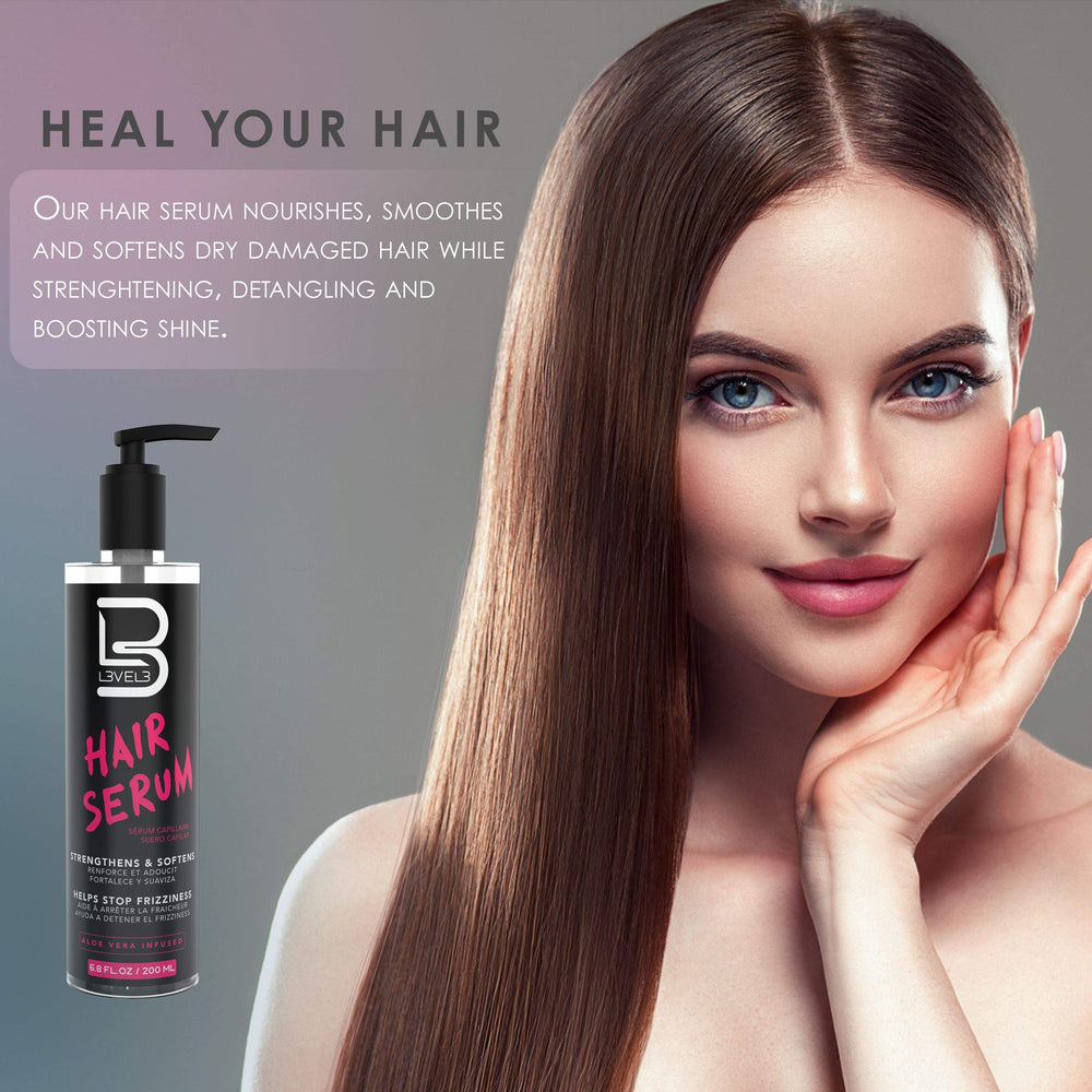 L3 serum texture on hand demonstrating lightweight slip and shine