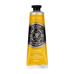La Chatelaine front packaging showing tube and citrus scent benefit
