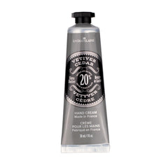 La Chatelaine front packaging showing vetiver cedar scent and benefits