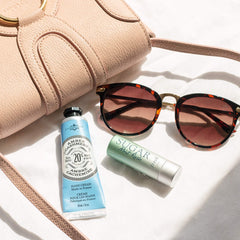 La Chatelaine applied on hands demonstrating non-greasy moisturizing benefit