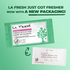 LA Fresh packet in hand showing compact size for purse storage