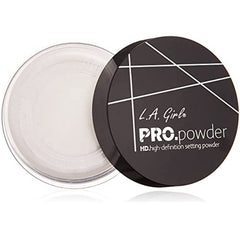 L.A. Girl front packaging showing compact and brand for easy recognition