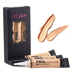 L.A. Girl front packaging showing product and shade options, clear identification and convenience