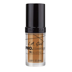 L.A. Girl texture swirl of foundation showing creamy, blendable consistency