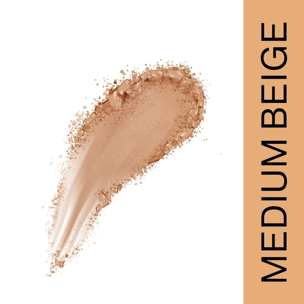 L.A. Girl powder texture close-up highlighting smooth, oil-controlling finish