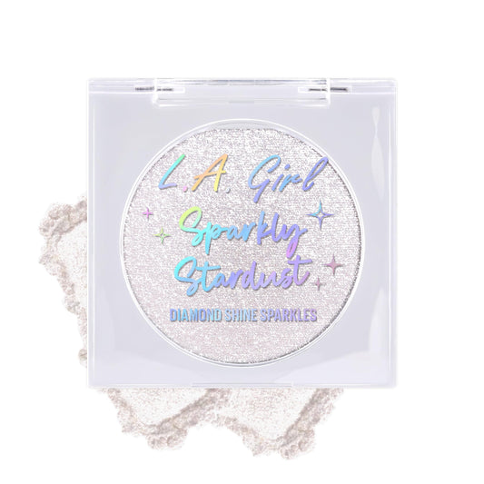 L.A. Girl front compact showing product packaging and instant sparkle