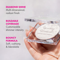 L.A. Girl shoulder highlight demonstrating body shimmer and radiance