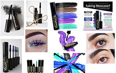 L.A. Girl Volumatic mascara next to ruler for size and wand scale