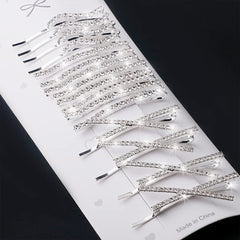 La Jolie Jasmin in-hair styling use demonstrating sparkle and elegant finish