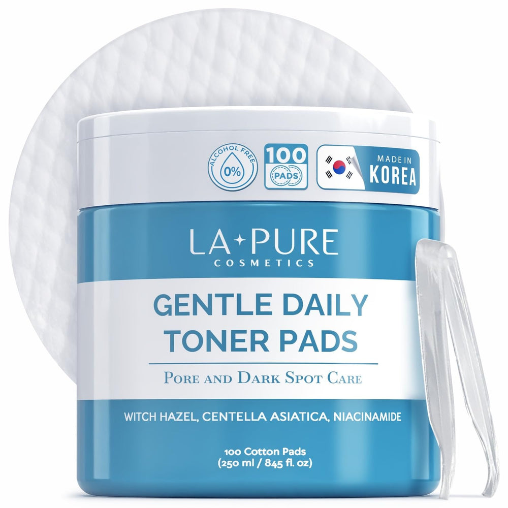 LA PURE front packaging showing product and benefits