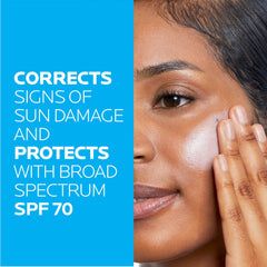 La Roche-Posay ingredient label close-up highlighting niacinamide and antioxidants