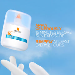 La Roche-Posay on bathroom counter in routine setting showing daily-use convenience benefit