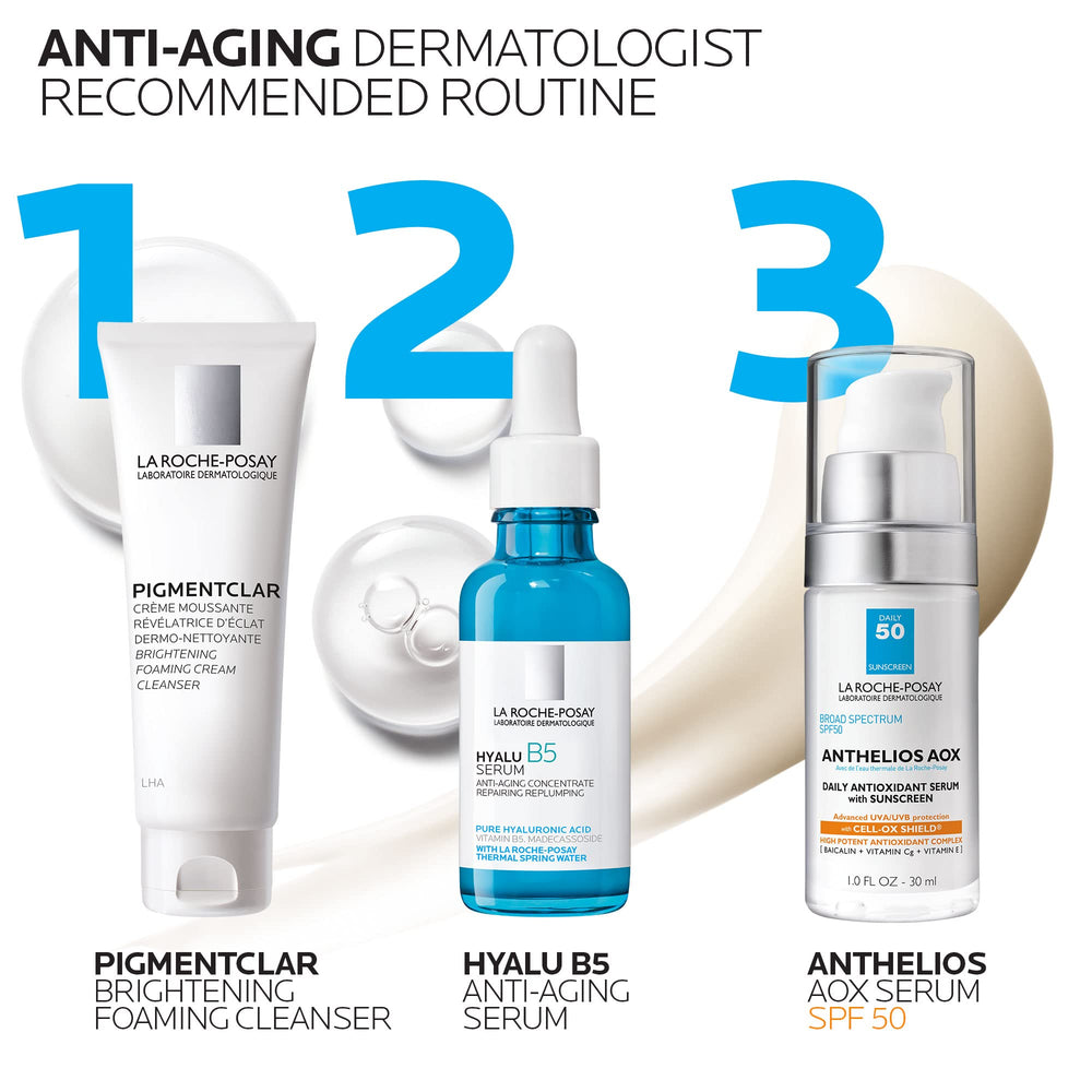 La Roche-Posay worn under makeup illustrating invisible finish and smooth base