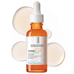 La Roche-Posay front bottle view showing sleek packaging and clear formulation benefits