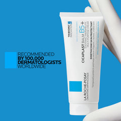 La Roche-Posay balm used outdoors to protect skin against wind and cold exposure