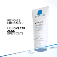 La Roche-Posay label with ingredients list visible to confirm 2% salicylic acid