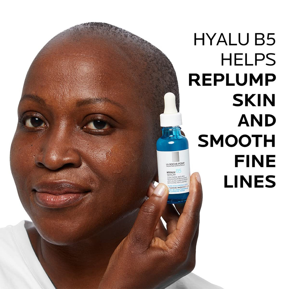 La Roche-Posay application to face and neck illustrating easy layering benefits
