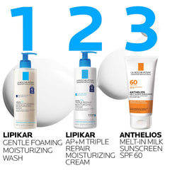 La Roche-Posay label and National Eczema Association acceptance showing trusted safety