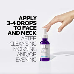 La Roche-Posay ingredient concept with niacinamide visual highlighting clarity benefit