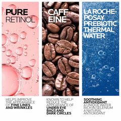 La Roche-Posay cream texture close-up highlighting lightweight hydrating finish