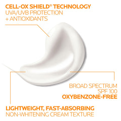 La Roche-Posay close-up texture of melt-in milk showing smooth absorption