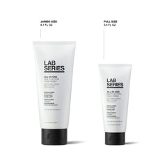Lab Series after-wash skin portrait showing smoother, refreshed appearance