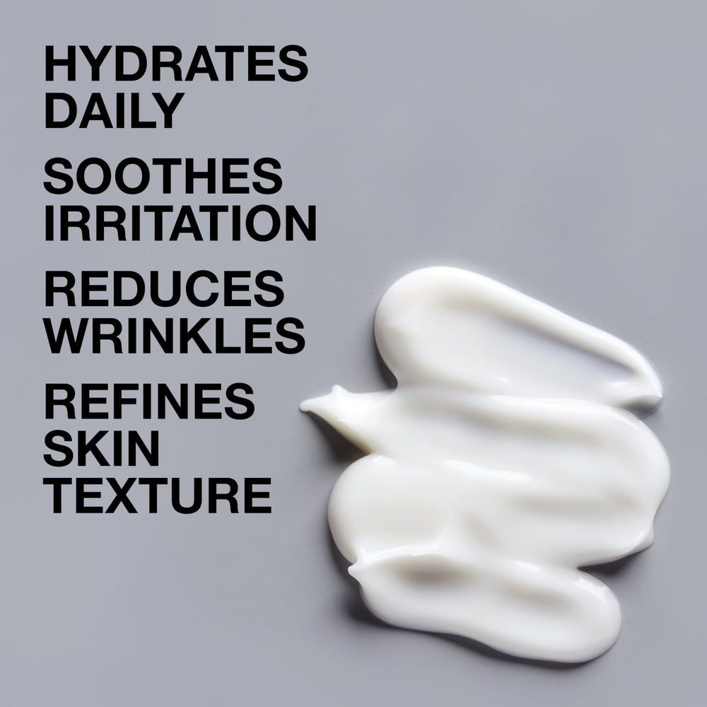 Lab Series man applying lotion after shave to soothe skin