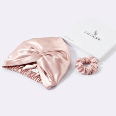 LaCourse packaging with authenticity card, confirms genuine mulberry silk