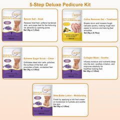 Lacqura callus remover gel tube close-up targeting hardened areas