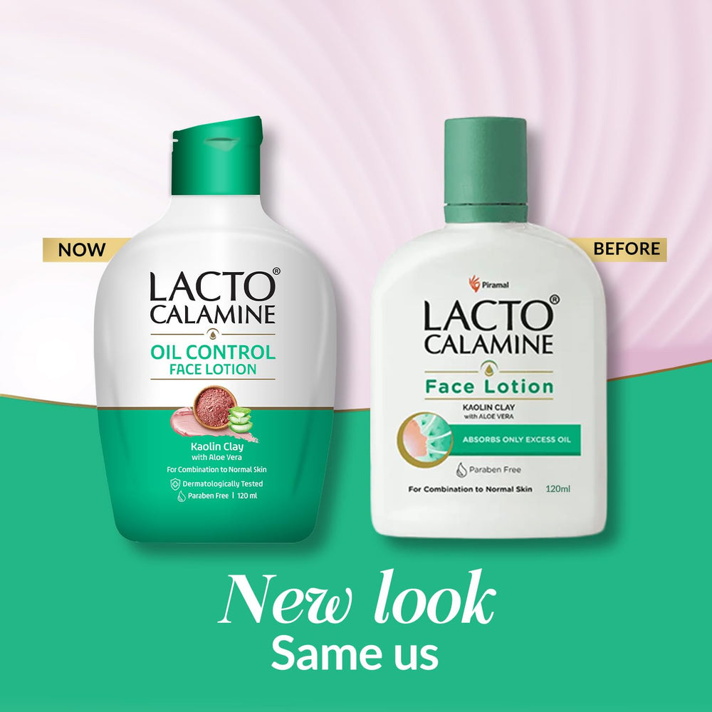 Lacto Calamine product on bathroom shelf suggesting daily routine convenience benefit