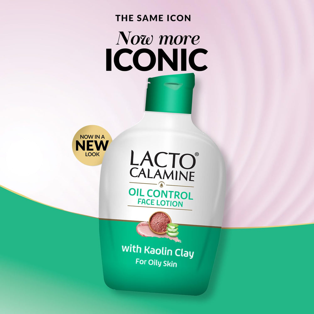 Lacto Calamine pump dispenser detail demonstrating easy, mess-free application benefit