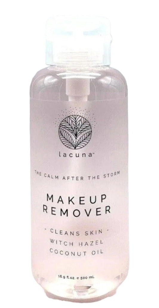 Lacuna front bottle showing label and gentle cleansing benefit