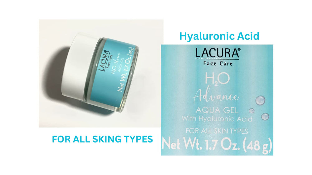 Lacura in a bathroom setting showing everyday routine use and fresh hydrated skin